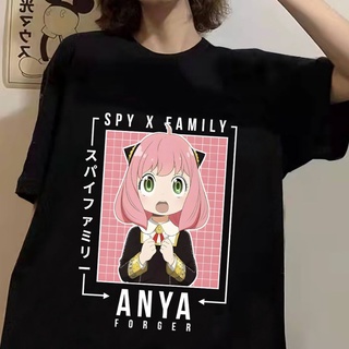 เสื้อยืดแขนสั้น คอกลม ผ้าฝ้ายแท้ พิมพ์ลายการ์ตูนอนิเมะ SPY-X-FAMILY SPY Play House สําหรับผู้ชาย และผู้หญิง