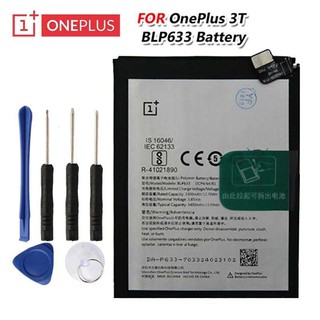 Battery OnePlus BLP633 แบตเตอรี่สำหรับ OnePlus 3T A3010 ความจุ 3400mAh ฟรีชุดไขควง