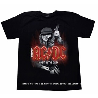 T-shirt  เสื้อวง AC/DC เสื้อยืดวง ACDC เสื้อวงร็อค acdcS-5XL