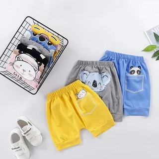 Babyonline(Y178)E1E2 (ส่งด่วน1วัน)กางเกงก้นป่องขาสั้นสำหรับเด็กลายการ์ตูนน่ารักๆ เหมาะกับเด็กที่ใส่แพมเพิส