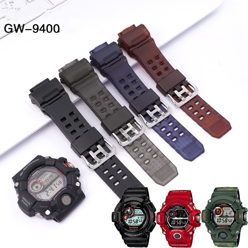 สายนาฬิกาข้อมือ แบบนิ่ม สําหรับ Casio g-shock GW9400 GW-9400-1CR GW-9400-3CR