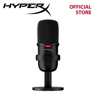(HMIS1X-XX-BK/G)HyperX Solocast USB Condenser Gaming Microphone Studio Recording Microphone Computer Podcast Mic ไมโครโฟน รองรับ PC PS4