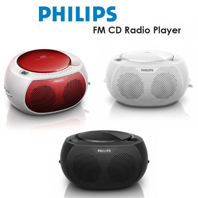Philips CD วิทยุ mp3 รุ่น AZ100 ชนิดพกพา(มีประกัน1ปี)