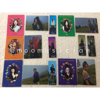 [พร้อมส่ง] อัลบั้ม Red Velvet Queendom QUEENS ver. โปสการ์ด bookmark Portrait card