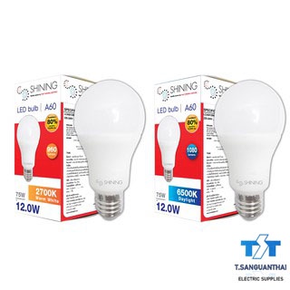 หลอดไฟ LED Bulb SHINING by TOSHIBA  12W