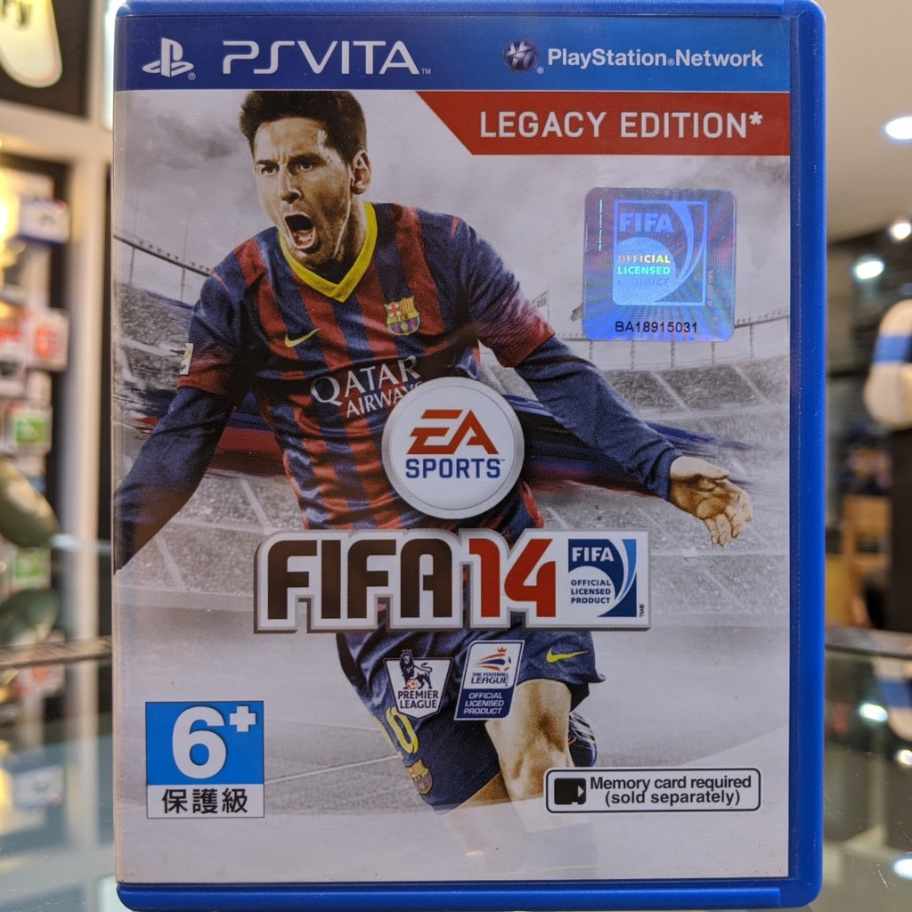 (ภาษาอังกฤษ) มือ2 PS Vita FIFA 14 Legacy Edition แผ่นPSVITA เกมPSVITA มือสอง (EA Sports เกมฟุตบอล Soccer Football)