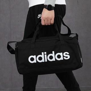 ‼️แท้ กระเป๋าดัฟเฟิล กระเป๋าเดินทาง Adidas Linear Duffle FL3693 Black