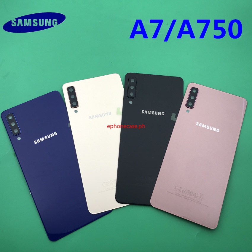 SAMSUNG Epcase-สําหรับSamsung Galaxy A7 2018 A750 A750F SM-A750F A750GN-DSฝาครอบแบตเตอรี่ด้านหลังประ