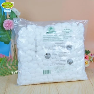 สำลีก้อนตรารถพยาบาล-Cotton Ball Ambulance 400 กรัม(ก้อน0.3กรัม)