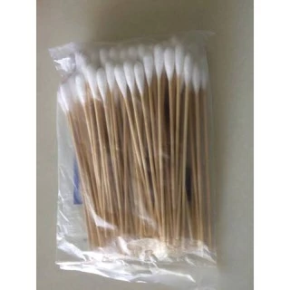ไม้พันสำลี ขนาด 6 นิ้ว Cotton Swab ห่อละ 100 ก้าน มี 3 ขนาด S,M,L
