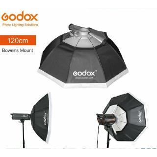 godox 120 ซม. 47 octagon อุปกรณ์ซอฟท์บ็อกซ์พร้อมขาตั้งสําหรับใช้ถ่ายภาพในสตูดิโอ