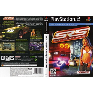 แผ่นเกมส์ PS2 SRS Street Racing Syndicate   คุณภาพ ส่งไว (DVD)