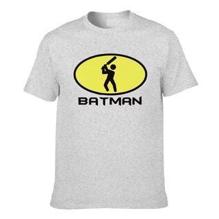 ผ้าฝ้ายคอกลมเสื้อยืด ผ้าฝ้าย พิมพ์ลาย Cricket Bat All Those Cricket Batmen สําหรับผู้ชายfrom S-4XL