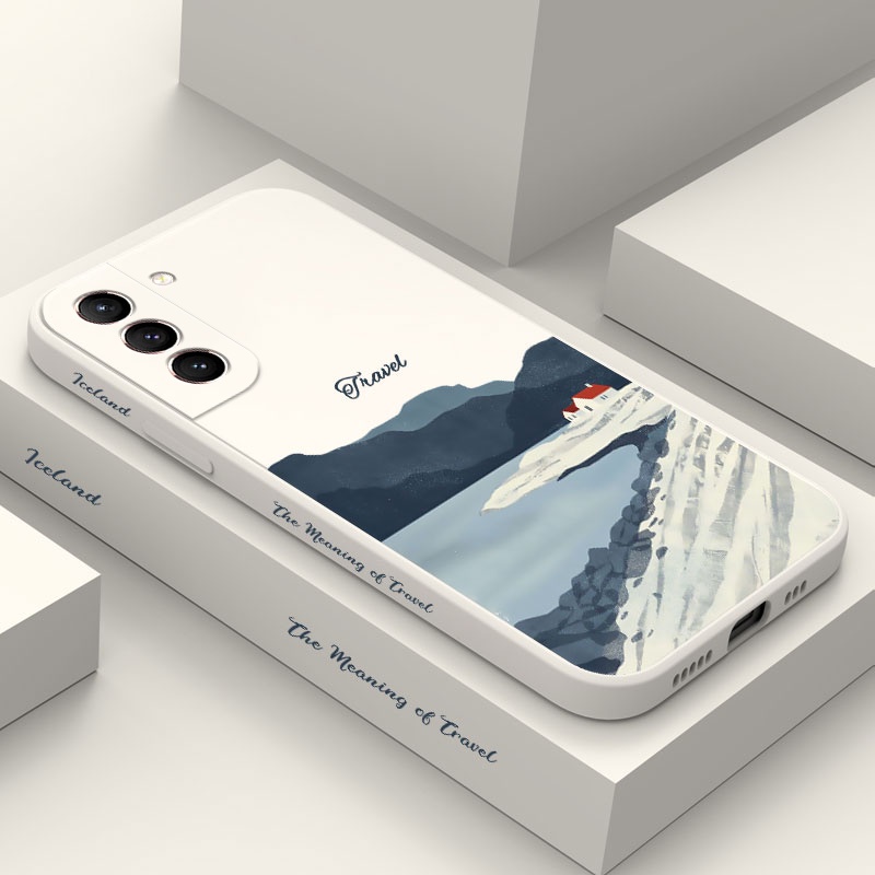 เคสโทรศัพท์มือถือ สวมใส่สบาย สําหรับ Samsung Galaxy S21 S20 FE Ultra Plus Icelandic Beauty