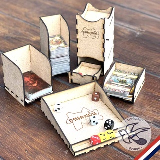 Wooden Card Distributor ที่เก็บและจัดการการ์ดแบบไม้ [Pre-Order] [Accessories for Boardgame]