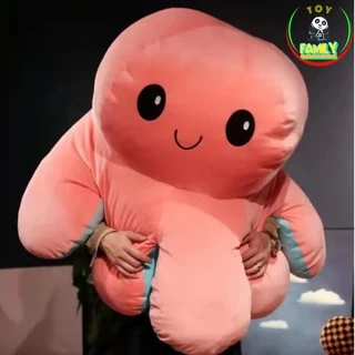 ตุ๊กตาหมึก หลายอารมณ์ เปลี่ยนหน้าได้ 2ขนาด 90CM 130CM น่ารักนุ่มฟู เขียนการ์ดอวยพรได้ วันครบรอบ วันปัจฉิม วันเกิด
