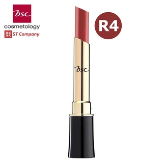 Lip BSC [ สี R4 ] Bio Perfect Color Lip 2.2 กรัม Lip Lips บีเอสซี ลิปกลอส lip gros บำรุงริมฝีปาก ดูชุ่มชื้น ให้ริมฝีปากเนียนนุ่ม Lipstick ลิป ลิปสติก