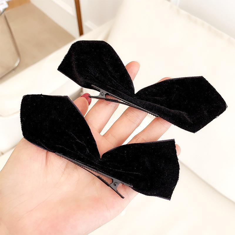 Cod กิ๊บติดผม ประดับโบว์ สไตล์เกาหลี สวยงาม สําหรับผู้หญิง 1 คู่ - รูปที่ 3