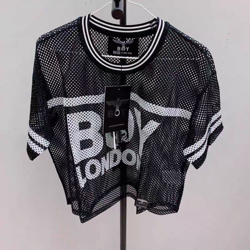 Boy London แท้100% ครอปตาข่าย