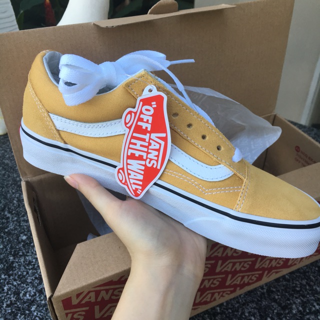 ochre old skool vans