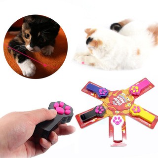 Cat Accessories ของเล่นแมว เลเซอร์แมว  รีโมทเลเซอร์ของเล่นแมว เท้าแมวยิงเลเซอร์ ไฟ Led เลเซอร์ มีให้เลือก2แบบ