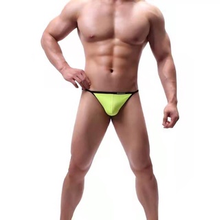 G-string จีสตริง กางเกงในชาย Menssexi เซ็กซี่เอวต่ำ ผ้าไนลอน