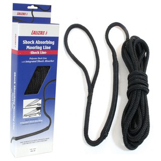 เชือกเรือดูดซับแรงกระแทก Shock Absorbing Mooring Line, Black [Lalizas - 90347, 90348, 90349]