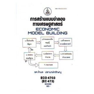 ตำราเรียนราม ECO4703 (EC473) 60068 การสร้างแบบจำลองทางเศรษฐศาสตร์