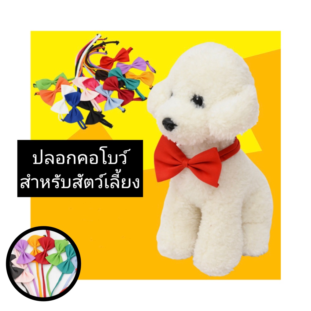 PP-317 ปลอกคอโบว์สำหรับสัตว์เลี้ยง ปลอกคอหมา โบว์สุนัข แมว ของใช้สัตว์เลี้ยง ราคาถูก คุณภาพดี พร้อมส่งงง️