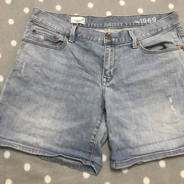 กางเกงยีนขาสั้น gap1996