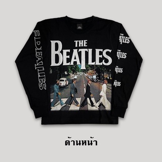 เสื้อยืดแขนยาววงร็อค (The Beatles)