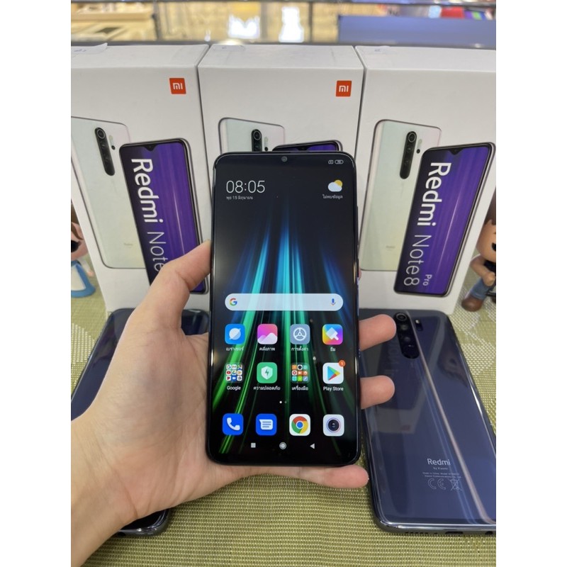 xiaomi redmi note8 pro มือ2 ram6/64gbสวยครบกล่อง - jacknoparat - ThaiPick