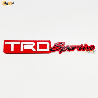 โลโก้ TOYOTA TRD Sportivo อลูมิเนียม