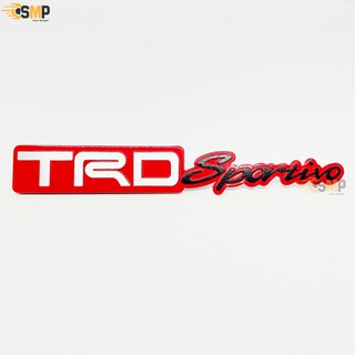 โลโก้ TOYOTA TRD Sportivo อลูมิเนียม