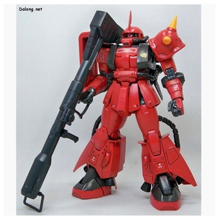 หุ่นยนต์กันดั้ม โมเดลกันดั้ม MG 1/100 (018) MS-06R-2 ZAKU II [TTHONGLI] [Daban]