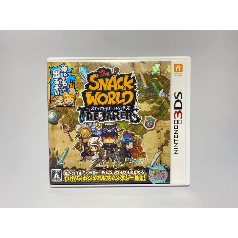The Snack World Trejarers 3ds Jp Shopee Thailand