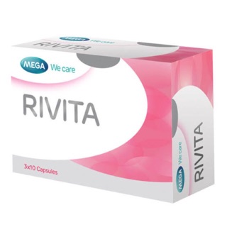 Mega We Care Rivita เมก้า วี แคร์ ริวิต้า 30 แคปซูล