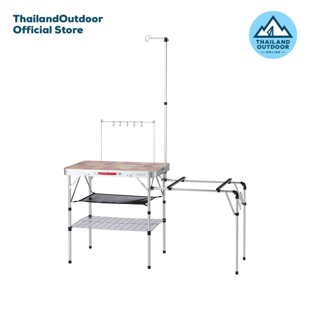 Coleman All In 1 Kitchen Table เครื่องครัวแคมป์ปิ้ง โต๊ะพับ – โปรปัง