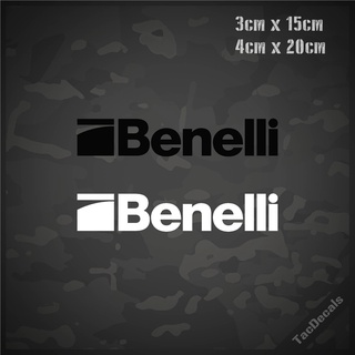 สติกเกอร์ปืน Benelli สติกเกอร์ติดรถยนต์ กล่องปืน