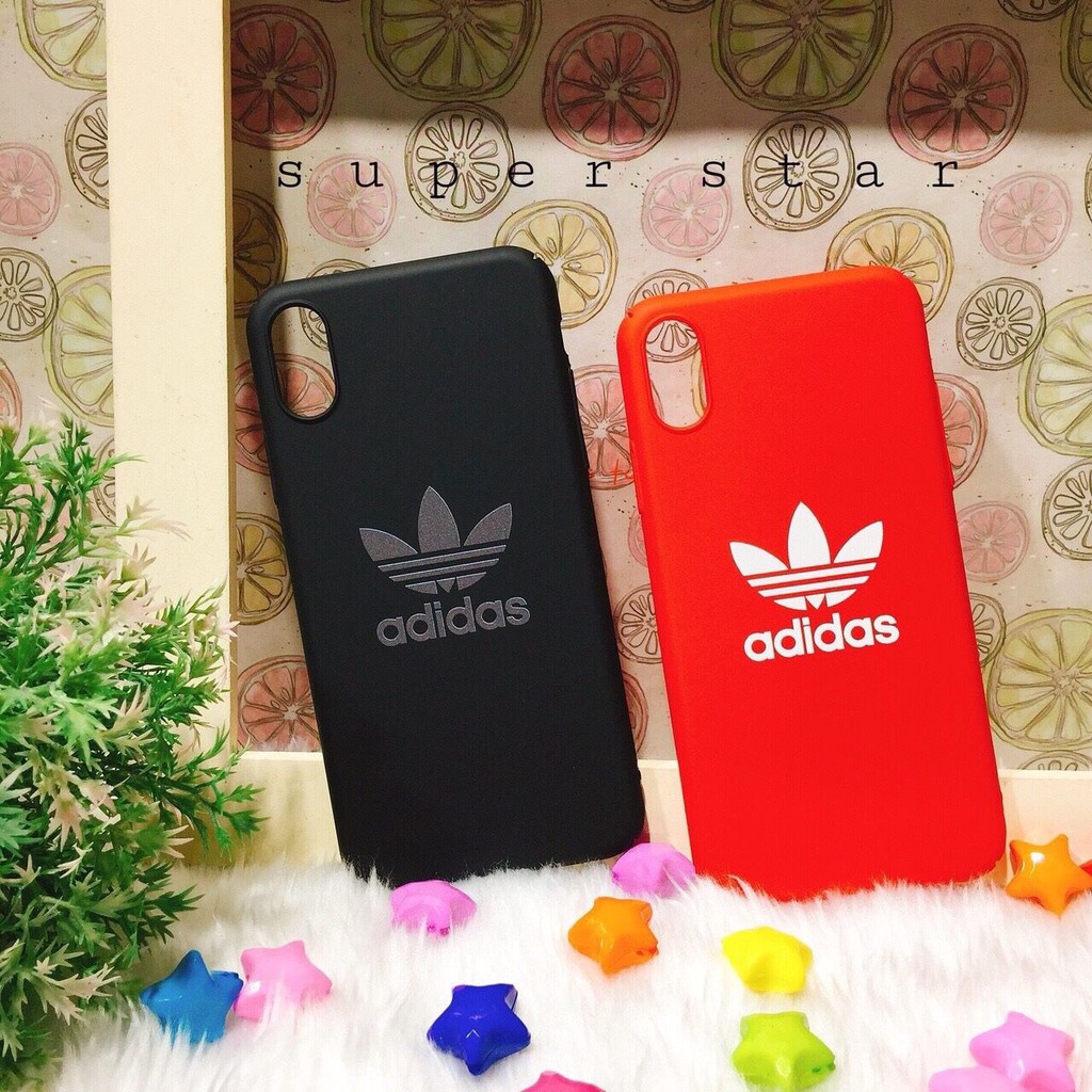 🚛พร้อมส่งจากไทย🍒เคสไอโฟนเคสแข็ง adidas เหลือง / ชมพู / ดำ / แดง / กรม / เทา 📱Iphone5-Xs 💸110 บาท