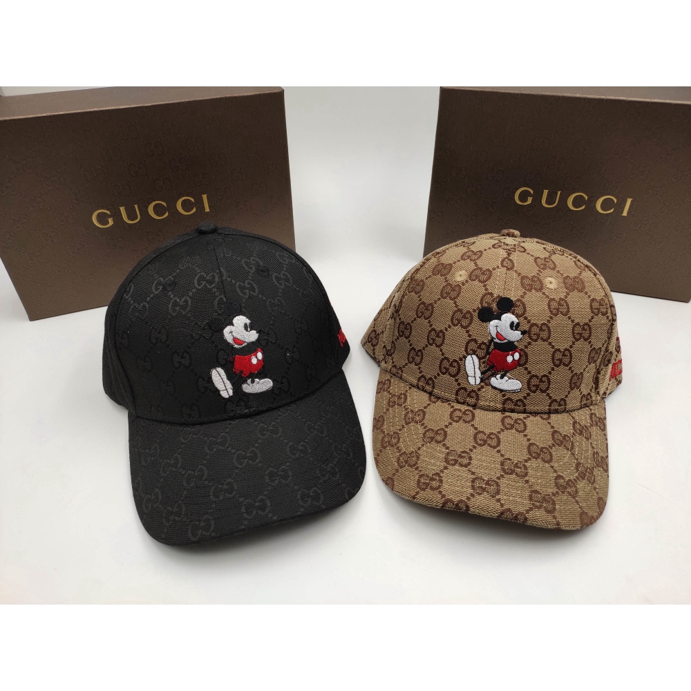 gucci mickey mouse baseball hat