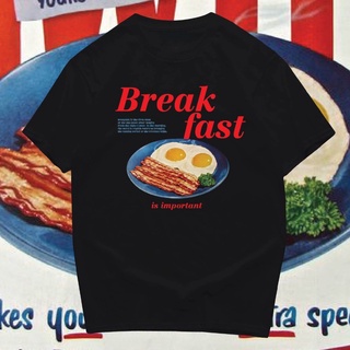 เสื้อยืด ลาย Break Fastเสื้อยืด เสื้อยืด