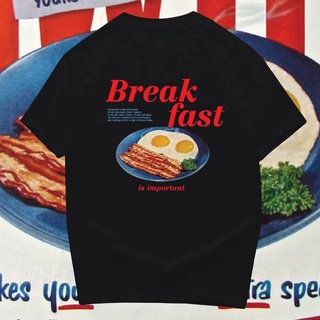 เสื้อยืด ลาย Break Fast