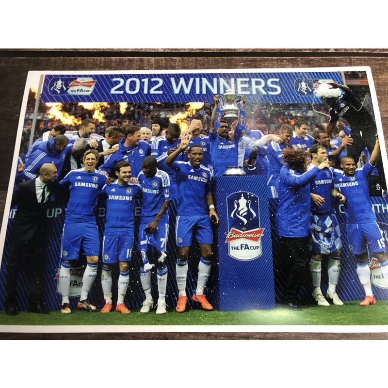 โปสเตอร์ เชลซี แชมป์ FA CUP 2012 (POSTER CHELSEA)