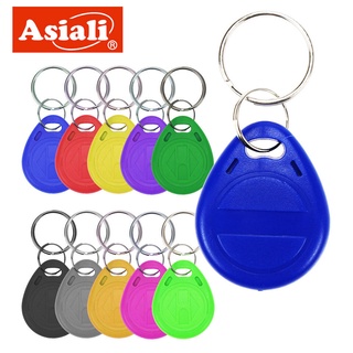 Ten Colors ID Rewritable Keychain T5577 Compatible with EM4305 Access Card 2# 125Khz 5200