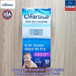 Clearblue® Advanced Ovulation Test Digital Hormone Indicator 10 Tests อุปกรณ์ทดสอบการตกไข่แบบดิจิตอล