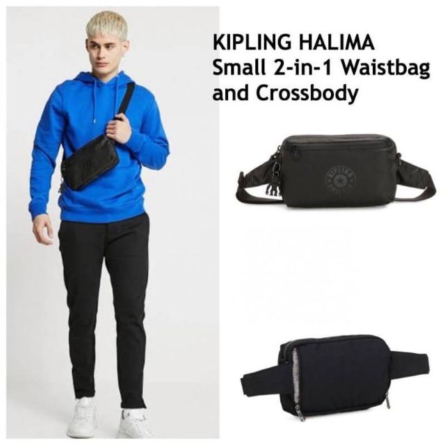 KIPLING HALIMA
Small 2-in-1 Waistbag and Crossbody