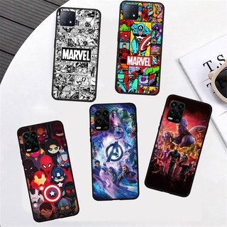 เคสโทรศัพท์มือถือ ลาย Marvel Avengers สําหรับ Samsung Galaxy M02 A02 A03S A6 A7 A8 A9 A10 A10S Plus IJ90