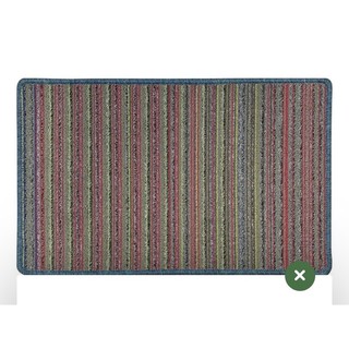 ราคาพิเศษ!! CARPET INTER พรมเช็ดเท้า ขนาด 38 x 60 ซม. สีเขียว - แดง พรม