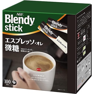 Direct from Japan AGF Blendy Stick Espresso  less sugar A single stick of this popular instant drink can be easily enjoyed in a mug size.